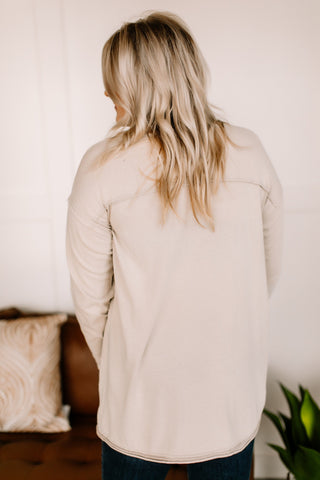 Doing What We Love Top In Latte