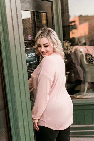 Pretty In Pink Long Sleeved top