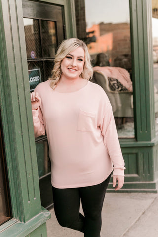 Pretty In Pink Long Sleeved top