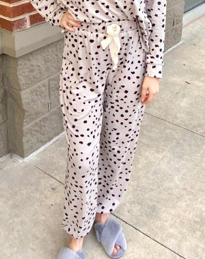 Dotted Pajama Bottoms