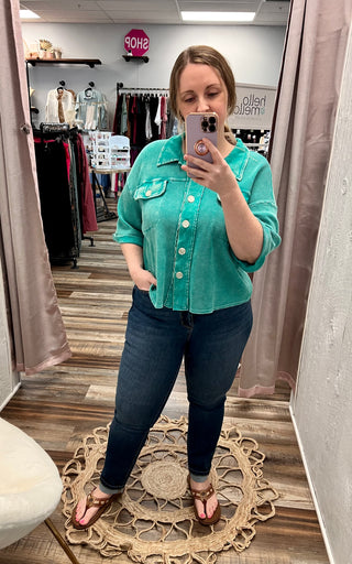 Calling Home Judy Blue Non Distressed Boyfriend Jeans